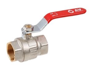 Кран шаровый 1" вн. вн. ручка PN40, AV Engineering