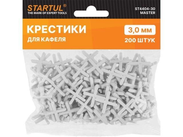 Крестики д/кафеля 3,0мм 200шт STARTUL MASTER (ST4404-30) (СВП) от компании ЧТУП «АннаДекор» - фото 1