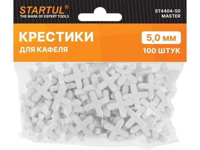 Крестики д/кафеля 5,0мм 100шт STARTUL MASTER (ST4404-50) (СВП) от компании ЧТУП «АннаДекор» - фото 1