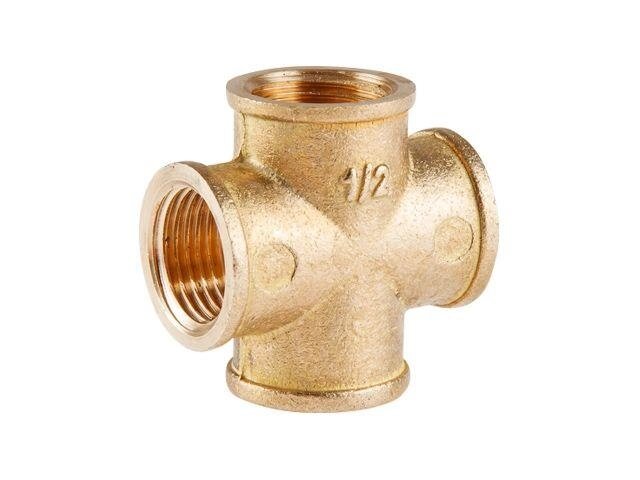 Крестовина 1/2" вн.-вн.-вн.-вн., Цветлит от компании ЧТУП «АннаДекор» - фото 1