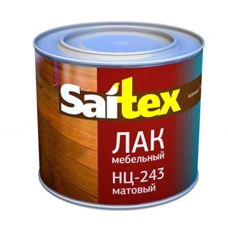 ЛАК мебельный матовый НЦ-243 "Saitex" 1,7кг от компании ЧТУП «АннаДекор» - фото 1