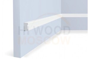 Молдинг белый hiwood MD10 10  7  2000 мм