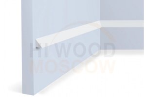 Молдинг белый hiwood TR20 20  20  2000 мм
