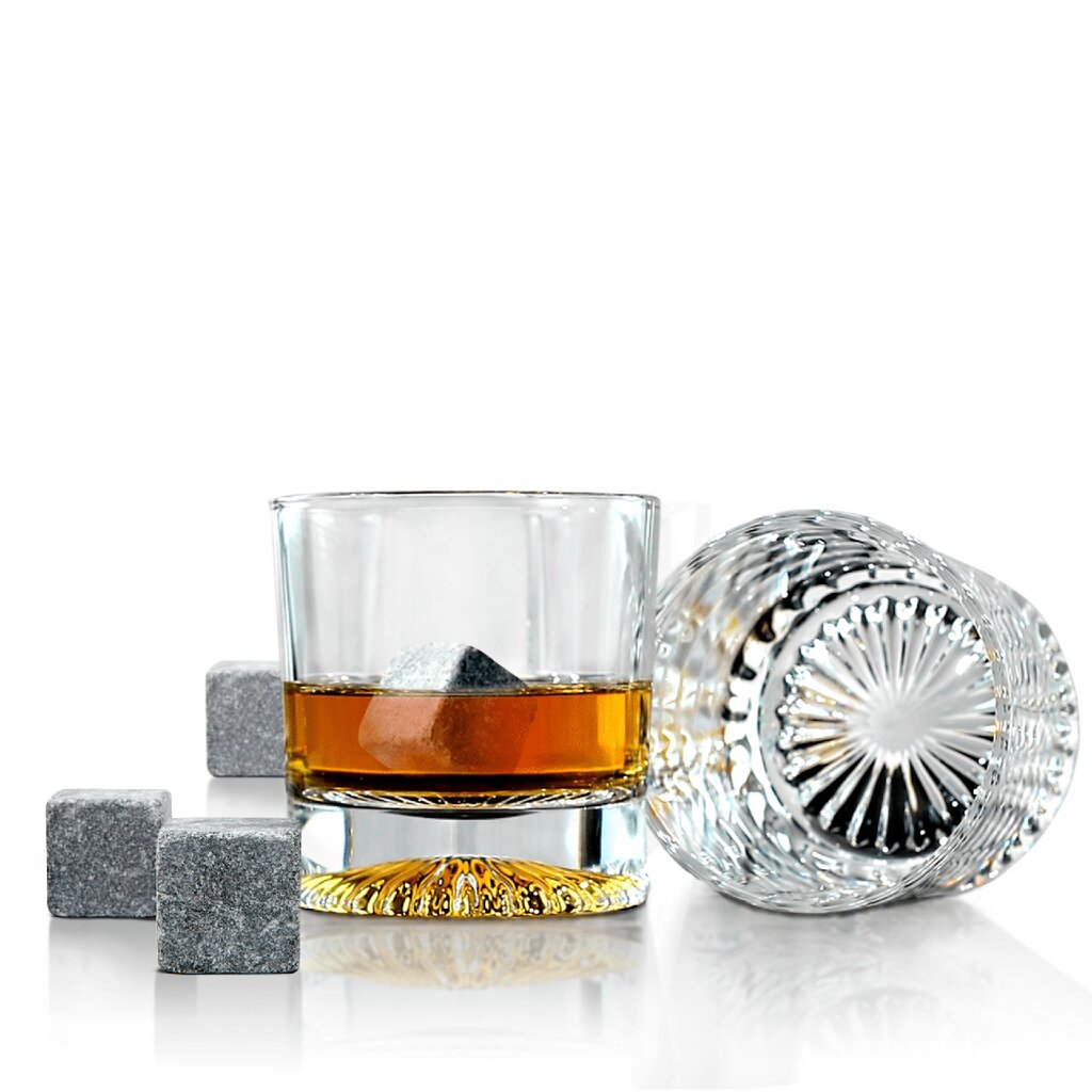 Набор бокалов для виски с охлаждающими камнями Makkua WhiskySet IceMajesty (WSI01) от компании ЧТУП «АннаДекор» - фото 1