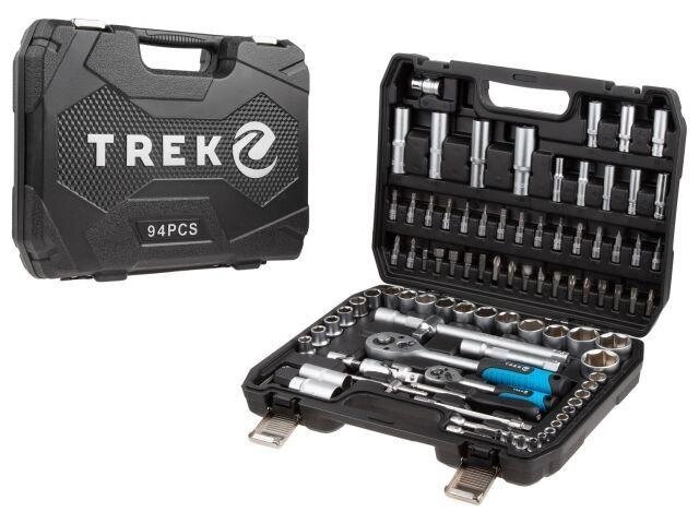 Набор головок и бит 94пр. TREK (1/4", 1/2", 6 граней) от компании ЧТУП «АннаДекор» - фото 1