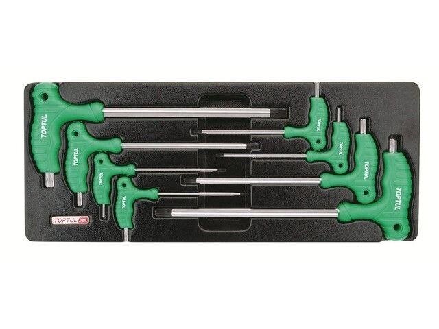 Набор-сет ключей L-Type Torx Т10-Т50 8шт 434х176мм TOPTUL от компании ЧТУП «АннаДекор» - фото 1