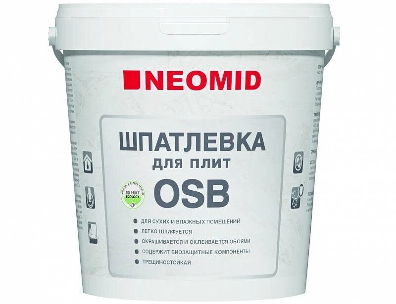 НЕОМИД ШПАТЛЕВКА ДЛЯ ПЛИТ OSB 1.3кг от компании ЧТУП «АннаДекор» - фото 1