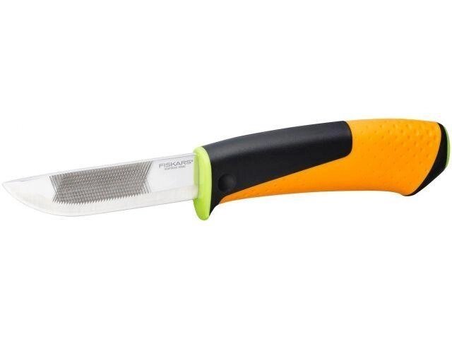 Нож для тяжелых работ с точилкой FISKARS от компании ЧТУП «АннаДекор» - фото 1