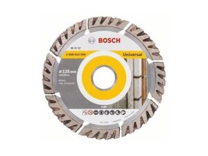 Алмазный круг 125х22 мм универс. сегмент. (10 шт.) Turbo STANDARD FOR UNIVERSAL BOSCH ( сухая резка, уп. 10