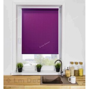Рулонная штора Мини Lm Decor Лайт Фиолетовый 38x160 см