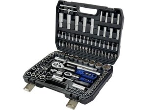 Набор головок и бит 108пр. TREK (1/4", 1/2", 6 граней)