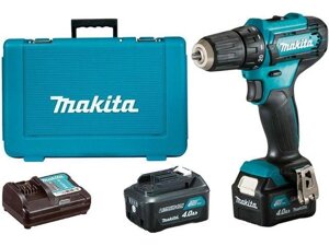 Аккум. дрель-шуруповерт MAKITA CXT DF 333 DWME в чем. (12.0 В, 2 акк., 4.0 А/ч Li-Ion, 2 скор., 30 Нм, шурупы