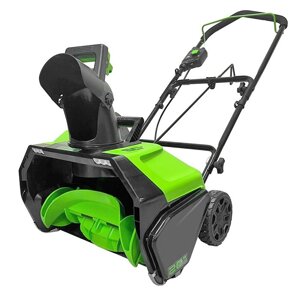 Снегоуборщик аккумуляторный Greenworks 60V GD60PST (без АКБ и ЗУ) 51см