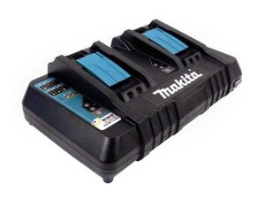 Зарядное устройство MAKITA LXT DC 18 RD (14.4 - 18.0 В, 9.0 А, быстрая зарядка, 2 гнезда)