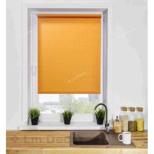 Рулонная штора Мини Lm Decor Лайт Оранж 38x160 см