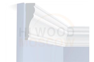 Карниз белый HIWOOD T1090 90  25  2000 мм