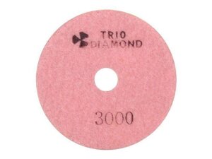 Алмазный гибкий шлифкруг "Черепашка" 100 № 3000 (мокрая шл.) (Trio-Diamond)