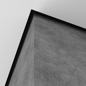 Теневой профиль для потолка Ликорн С-06.2.3 чёрный