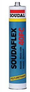 Клей-герметик полиуретановый SOUDAL Soudaflex 40FC чёрный 300 мл