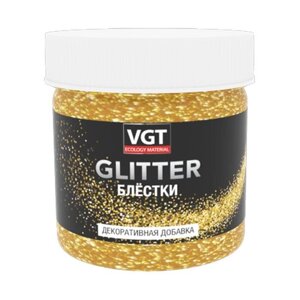 БЛЁСТКИ PET GLITTER VGT 0.05кг золото