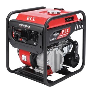 Генератор бензиновый инверторный P. I. T. PGE3700-G1 (3,7/3,5 кВт, 223см, 4 такт, 2х220В, 12В, 15А)