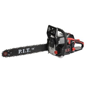 Пила цепная бензиновая P. I. T. GCS52-C7 (18"/450мм, 2.2кВт, 52см, хром. цил., легкий старт, маслонасос)