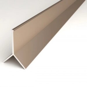 Профиль Y-образный "Мерседес" для плитки ПП 05-12 бронза люкс до 12мм длина 2700мм
