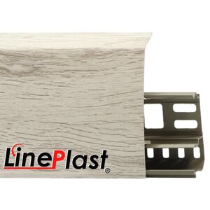 Плинтус напольный LS003 Амендола 85*22*2200мм LINE PLAST