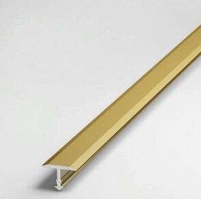 Профиль гибкий Т-образный ПС 09 золото люкс 13мм длина 2700мм
