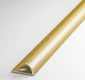 Профиль окантовочный С-образный ПК 13-15 золото люкс до 12,7мм длина 2700мм