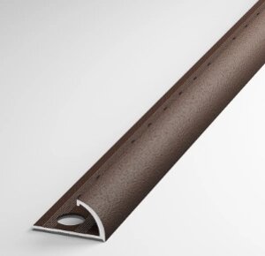 Профиль окантовочный С-образный ПК 13 бронза люкс до 10,2мм длина 2700мм