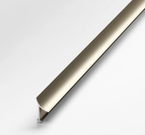 Профиль окантовочный внутренний ПК 06-1 шампань люкс до 10мм длина 2700мм