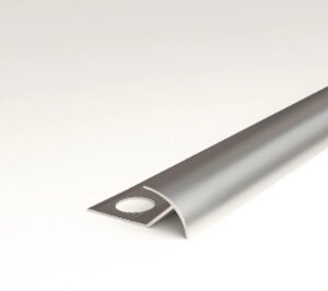 Профиль угловой ПУ 20-8 серебро мат 8мм длина 2700мм