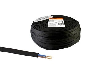 Провод шввп 2х0,75 (бухта 200м) ч TDM