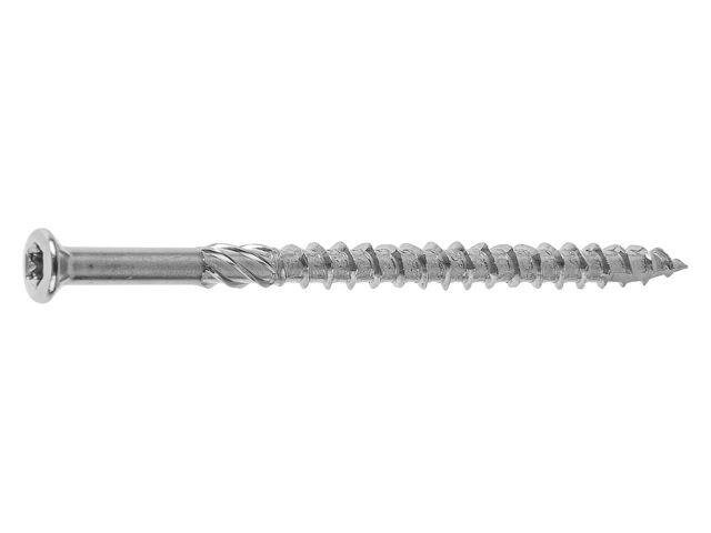 Саморез для террасной доски 5.0х80 мм, нерж. сталь (Aisi 410), TORX25 (50 шт в пласт. конт.) STARFIX от компании ЧТУП «АннаДекор» - фото 1