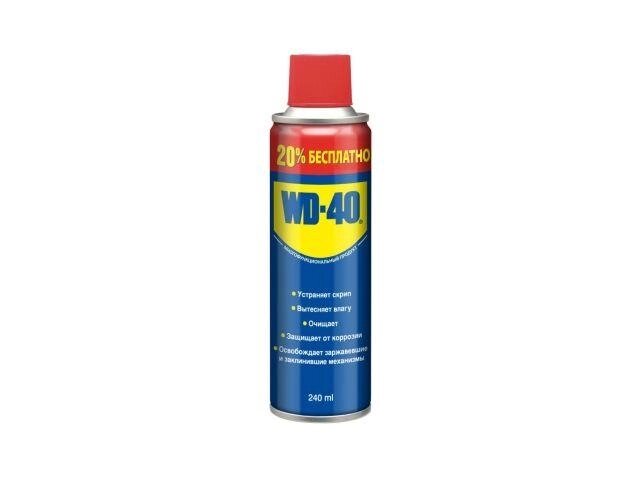 Смазочно-очистительная смесь WD-40 240 мл от компании ЧТУП «АннаДекор» - фото 1