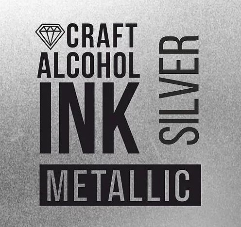 Спиртовые чернила Craft INK Silver Metallic 20мл от компании ЧТУП «АннаДекор» - фото 1