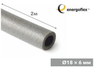 Теплоизоляция для труб energoflex SUPER 18/6-2м