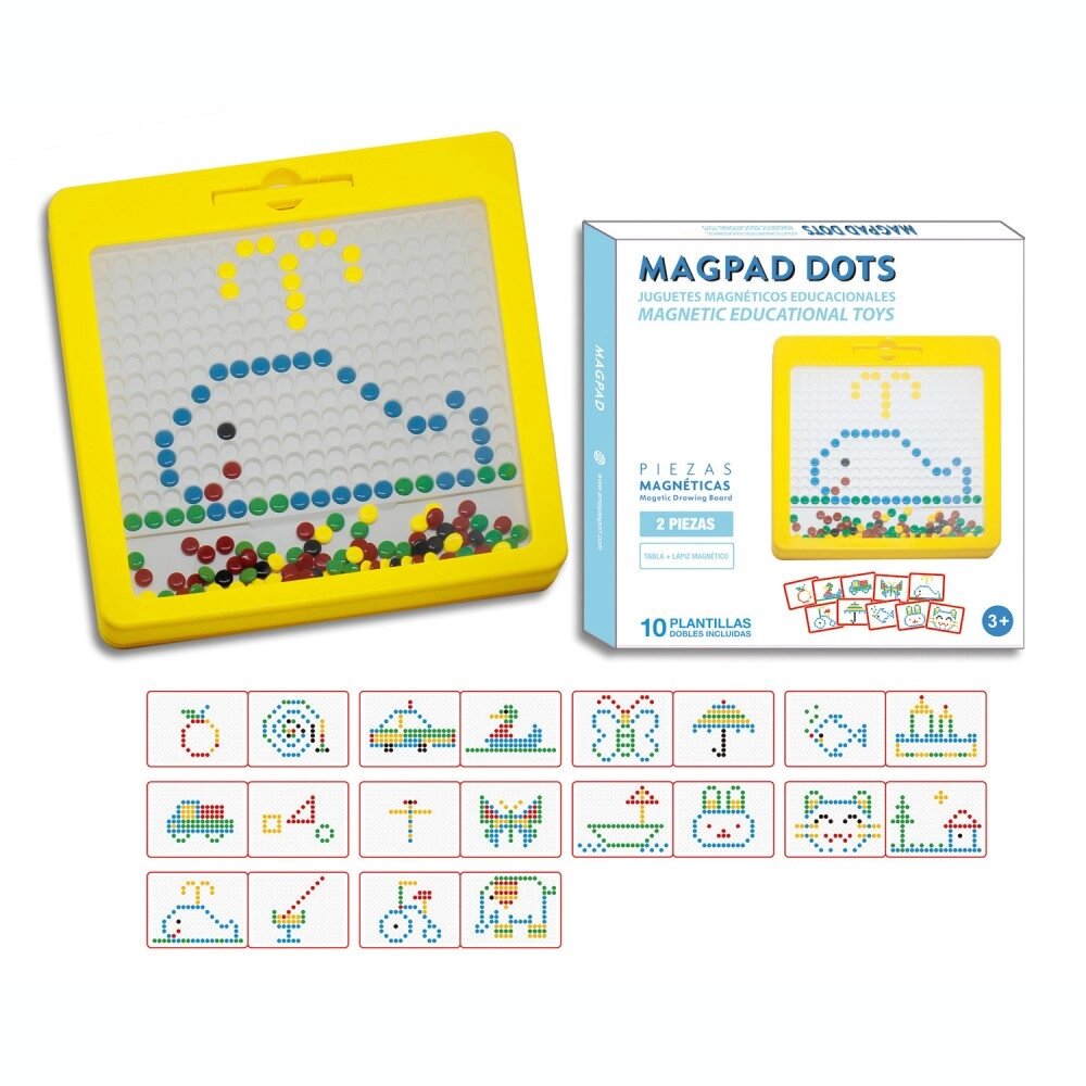 Большой Магнитный планшет мозаика с карточками Mag Pad Dots, арт. 597 от компании ИгрушкиТут - фото 1