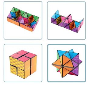 Головоломка  "Бесконечный 3D - куб" для детей, переменный куб-головоломка