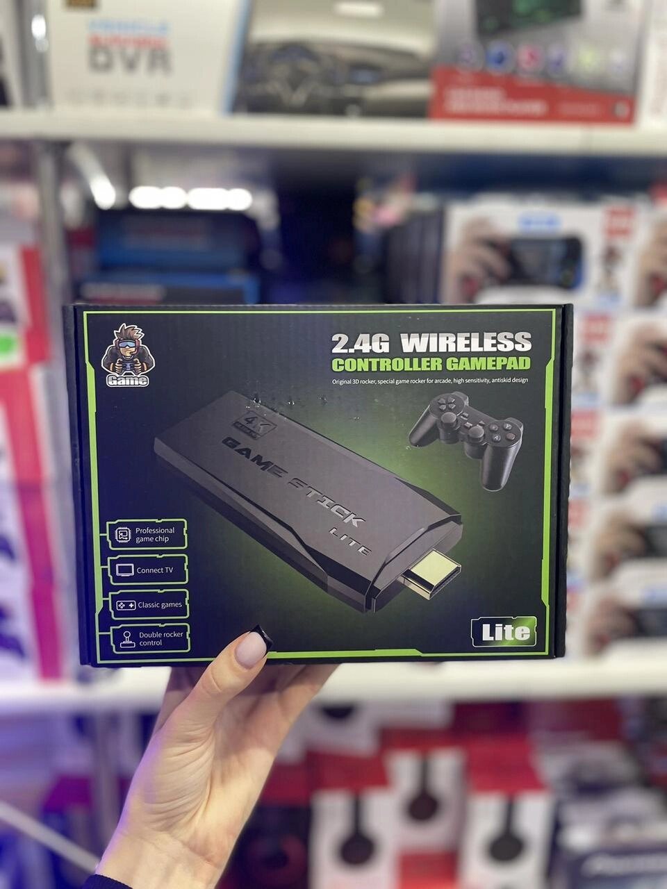 Игровая приставка Game Stick Lite 4К HDMI 10000 от компании ИгрушкиТут - фото 1