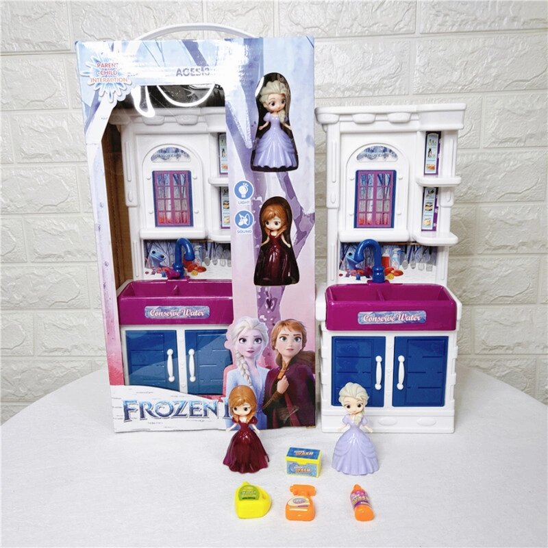 Игровой набор "Кухня Frozen" с принцессами и аксессуарами, свет, звук, арт. LS332-22 от компании ИгрушкиТут - фото 1