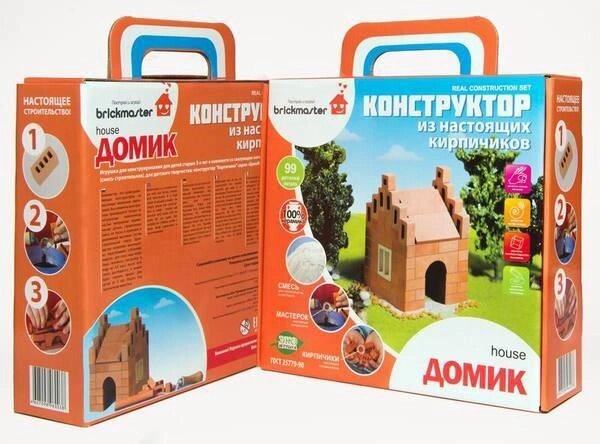 Конструктор из кирпичиков "Домик", 99 деталей от компании ИгрушкиТут - фото 1