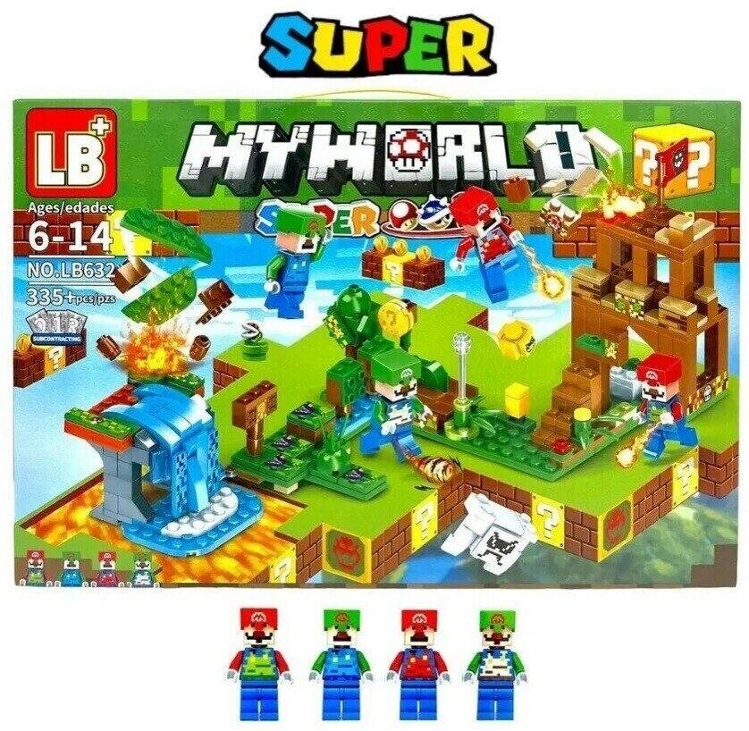 Конструктор Майнкрафт Супер Марио (Minecraft SUPER MARIO), 335 дет. от компании ИгрушкиТут - фото 1