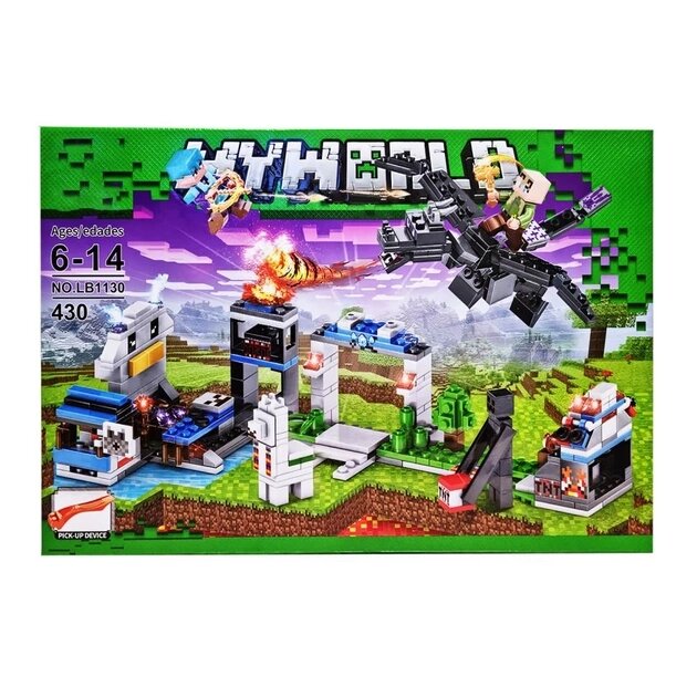 Конструктор My World Майнкрафт, 430 детали от компании ИгрушкиТут - фото 1