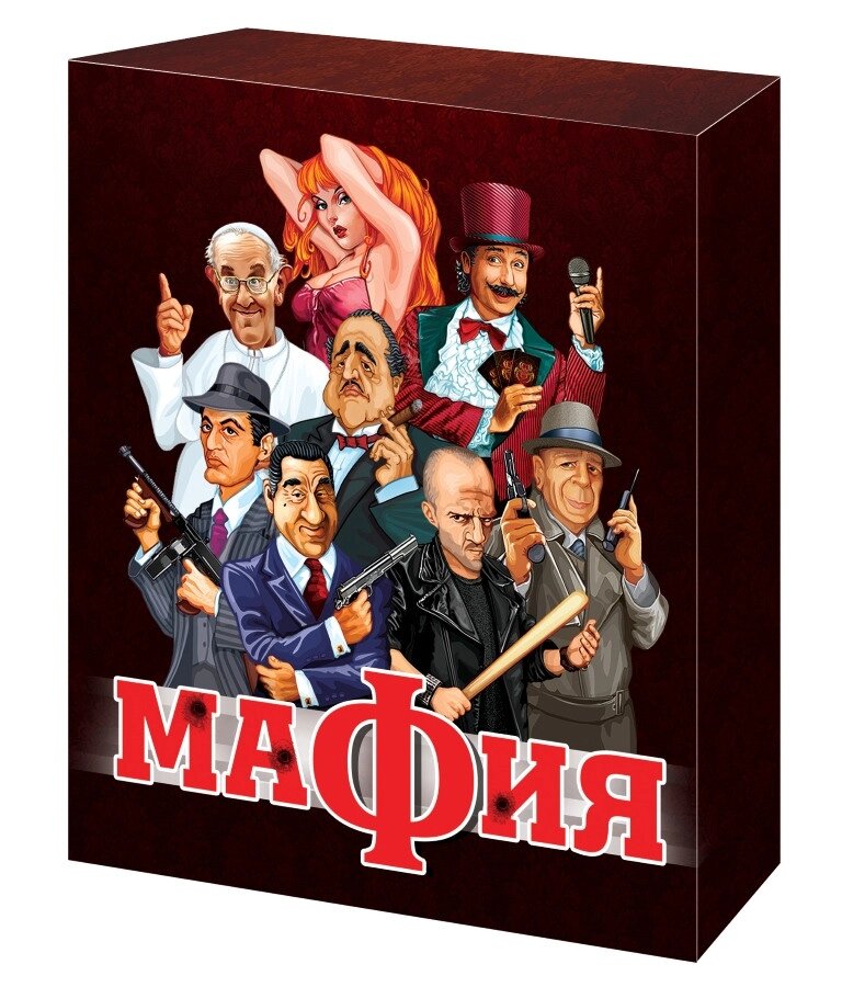 «Мафия» карточная игра, арт. 01895 от компании ИгрушкиТут - фото 1