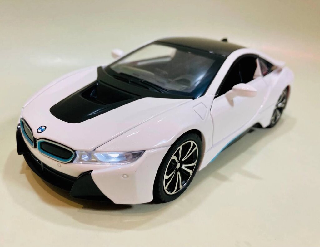 Металлическая машинка BMW i8 (БМВ), свет, звук от компании ИгрушкиТут - фото 1