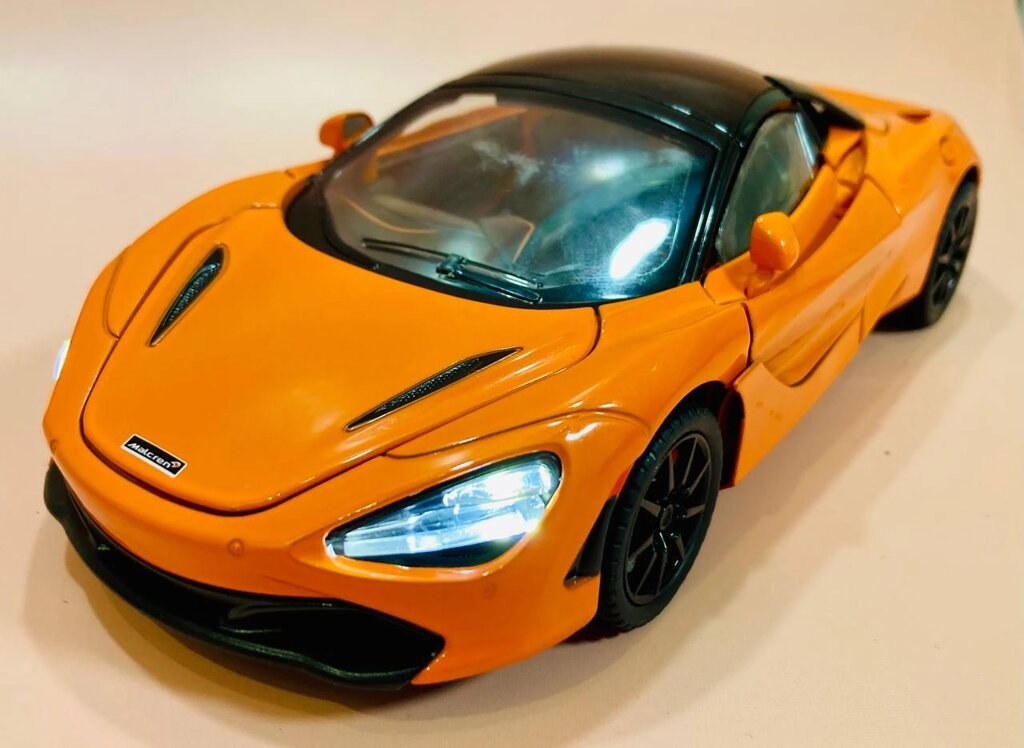 Металлическая машинка McLaren 720S, свет, звук от компании ИгрушкиТут - фото 1