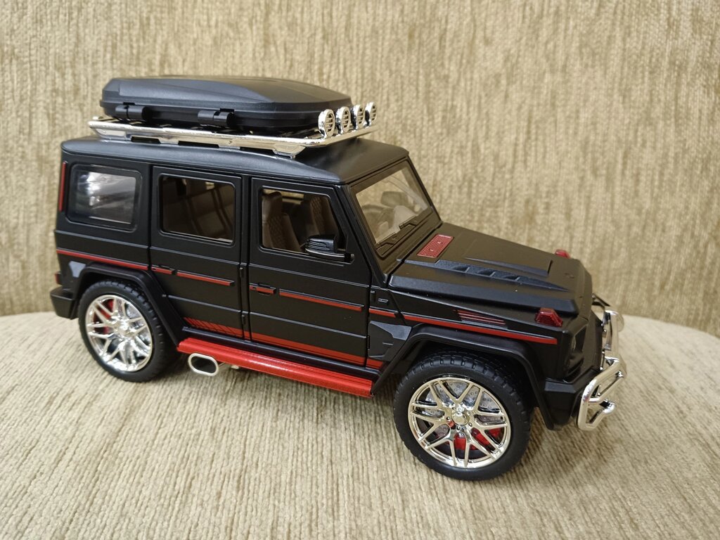 Металлическая машинка Mercedes-Benz G65 мерседес, свет, звук, пар от компании ИгрушкиТут - фото 1