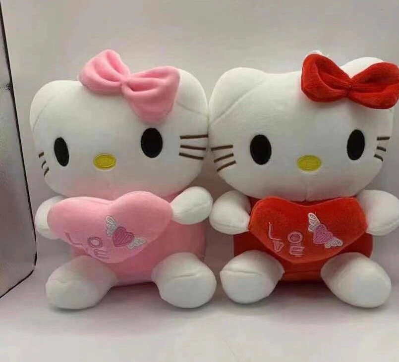 Мягкая игрушка Хэллоу Китти Hello Kitty, 28 см, разные цвета от компании ИгрушкиТут - фото 1